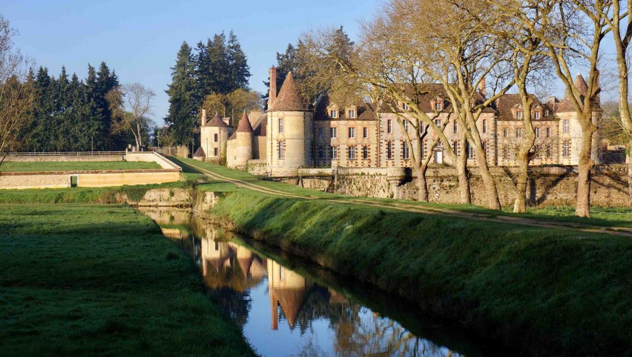 Bed and Breakfast Chateau De La Riviere Pontgouin Exteriér fotografie